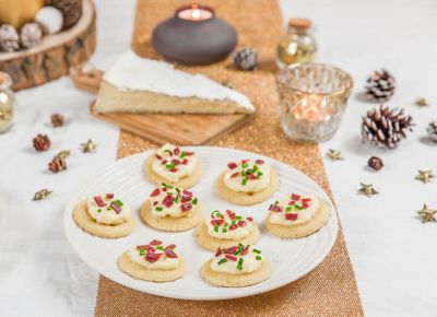 Blinis au brie de meaux