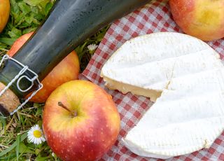 Cidre et camembert jort - idees gourmandes 