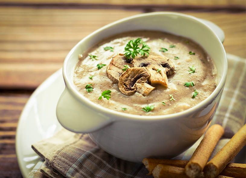 Emilien Fromages veloute champignons brousse brebis roquefort