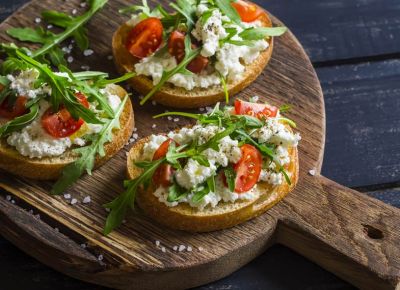 Emilien Fromages Bruschetta brousse brebis