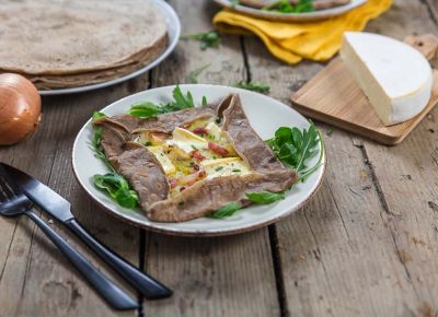 Recette crepes salees facon tartiflette